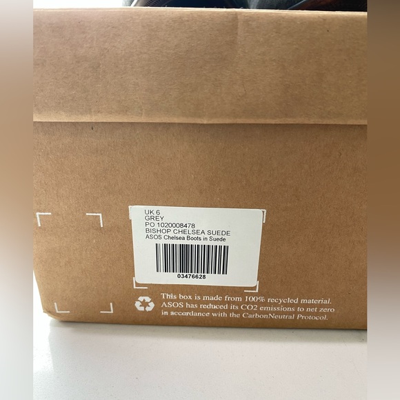 ASOS BISHOP CHELSEA SUEDE BOOTS - Picture 5 of 5